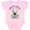 AD-Pink, variant on Daddy's Little Caddy Cute Golf Ball Boys or Girls Baby Bodysuit