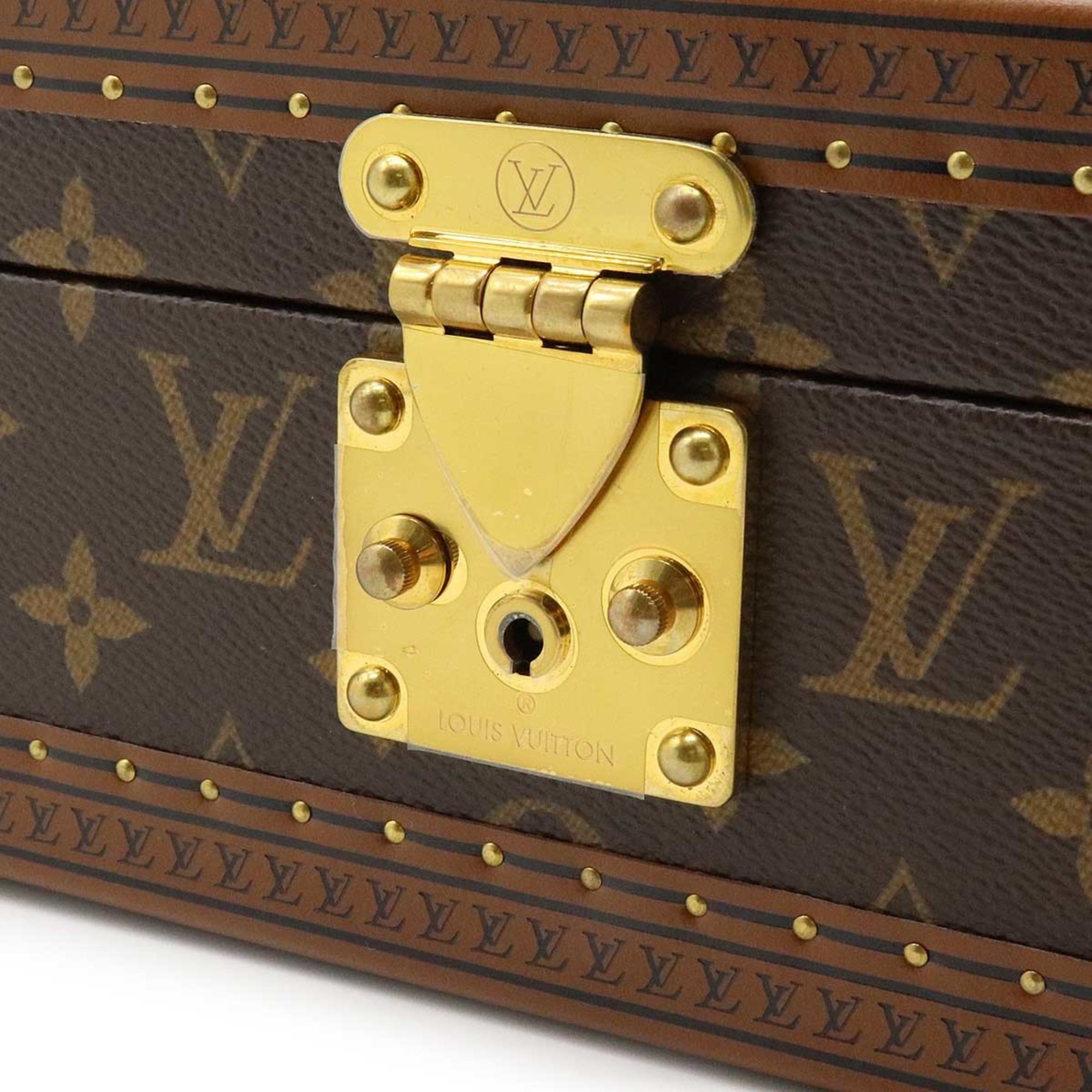 Authenticated Used LOUIS VUITTON Louis Vuitton Monogram Coffret 8 Montre  Watch Case M20039