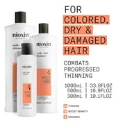 Nioxin System 4 Cleanser Shampoo 1 Liter/33.8oz