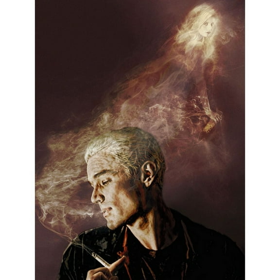 Adult DIY 5D Diamond Painting Kit, Buffy the Vampire Slayer Series Art Round Diamond, Full Diamond Diamond Embroidery Kit, Mosaic Cross Stitch Craft Home Wall Decoration