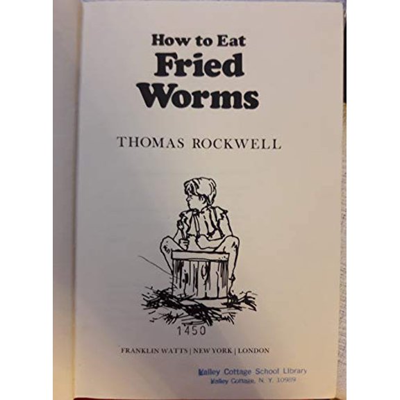 Pre-Owned How to Eat Fried Worms Paperback
