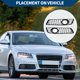 thumbnail image 3 of 1 par de rejilla de luz antiniebla frontal izquierda y derecha para Audi A3 8P 2009-2013 No.8P0807682J/8P0807681AA, 3 of 7