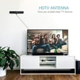 thumbnail image 4 of Antenne Amplifiée Intérieure 4K?Numérique?HD 1080P TV?Chaînes Locales?Broadcast, Type T, 4 of 8
