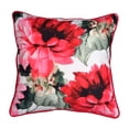 thumbnail image 6 of Throw Pillow Covers - Set of 4 Decorative Floral Printed Design Cushion Case for Home Decor Sofa Couch Chair Bed Patio Living Room Bedroom Car Office - 22x22 Inches, 6 of 9