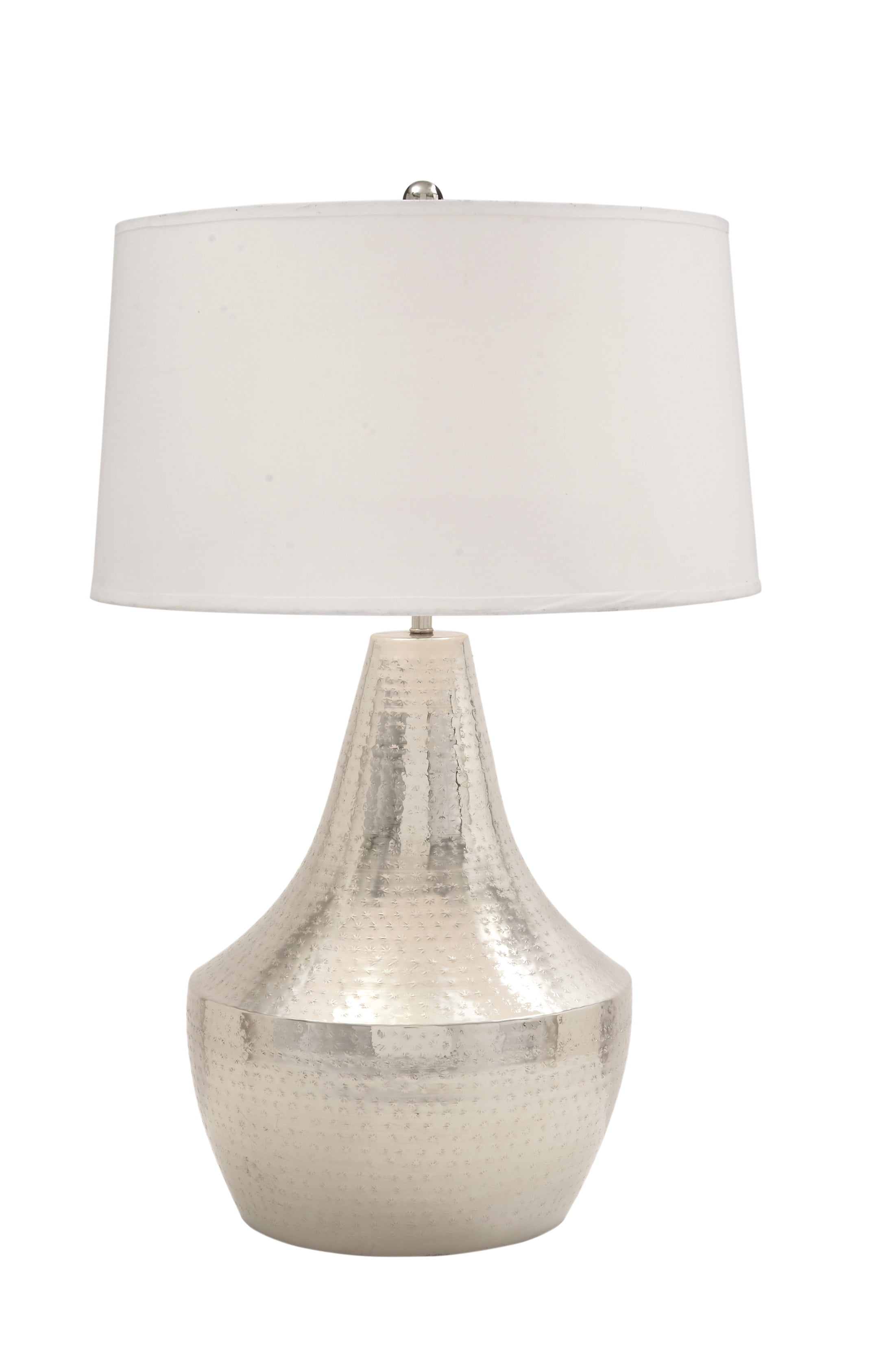 Stunning Metal Hammered Table Lamp
