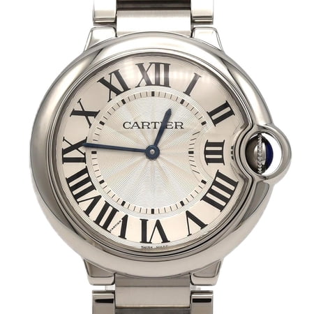 Pre-Owned Cartier Ballon Bleu MM W69011Z4 SS Quartz Watch
