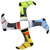 (Asian Size)Mens Womens Cycling Socks Outdoor Sports Footwear Gym Cylinder Stockings