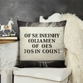 thumbnail image 2 of YINGXI  Cousin Gifts Pillow Covers, Cousin Gifts for Women Men, Cousin Gifts from Cousin, Gifts for Cousins Female Male, Being My Cousin is Really The Only Gift You Need 18x18in, 2 of 5