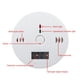 thumbnail image 4 of Detector de monóxido de carbono Sincero con alarma de luz sonora, 4 of 10