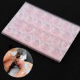 thumbnail image 3 of Trayknick 10 Sheets Nail Art Glue Invisible Self Adhesive Waterproof Eco-friendly Easy to Apply Extend Nails Portable Double-Sided False Nail Tips Sticky Tabs Glue for Nail Salon Clear, 3 of 13