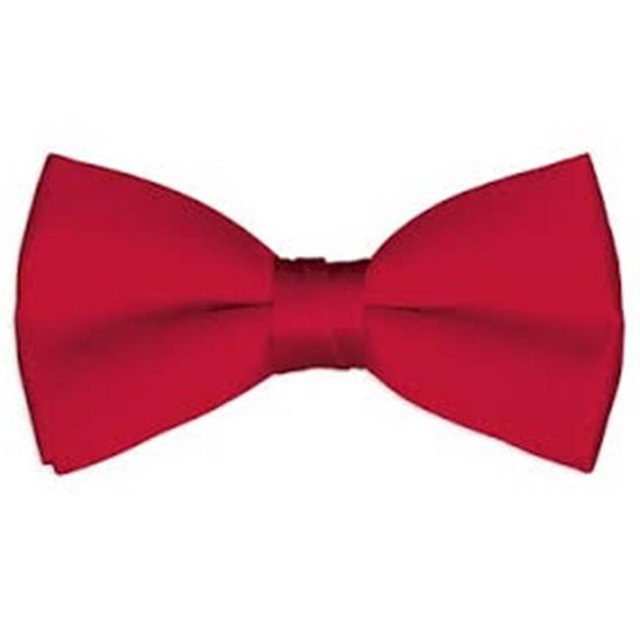 Alexanders Costumes 21-015-R Noeud Papillon en Satin - Rouge