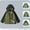 Green, variant on Boys Waterproof Jackets, Zip up Outdoor Hooded Warm Winter Windbreaker Raincoat Green Size 10-12