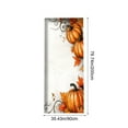 thumbnail image 3 of Thanksgiving Door Cover 35X79 Inch Fall Door Cover Decorations Thanksgiving Maple Leaves Pumpkin Banner Photo Background for Thanksgiving Autumn Harvest Holiday Party Decorations, 3 of 7