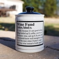 thumbnail image 3 of Cottage Creek Wine Fund Piggy Bank - Decorative 6" Ceramic Jar for Adults, 3 of 8