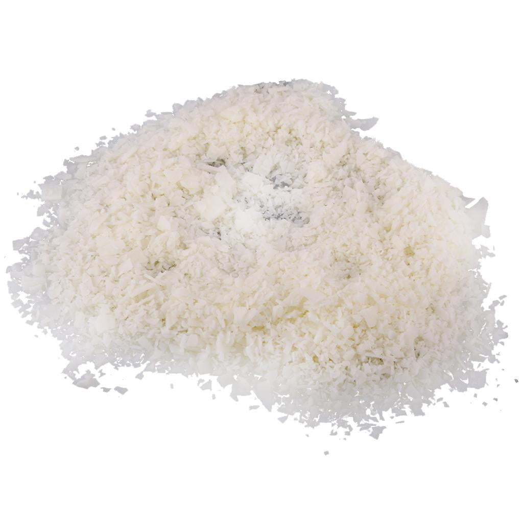 FVDPWYE 500g Nature Wax Soy Wax Flakes, Candle Wicks with Sustainers, 50 Piece Low Smoke