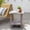 Grey, variant on Ayaya 2-Tier Adirondack Side Table, 19" Solid Wood Square End Table, Outdoor Patio Table for Living Room, Porch, Poolside – Weather Resistant Black