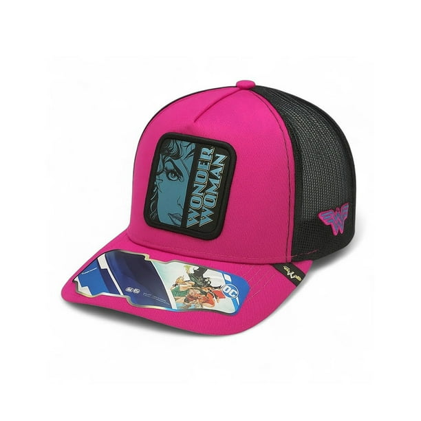 Gorra Mujer Maravilla ajustable trucker malla DC Comics ajustable