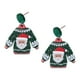 thumbnail image 3 of 2xSweater Pendientes De Navidad Para Mujer Divertida Joyería Charm Para Fiesta Navidad Papá Noel Verde, 3 of 8