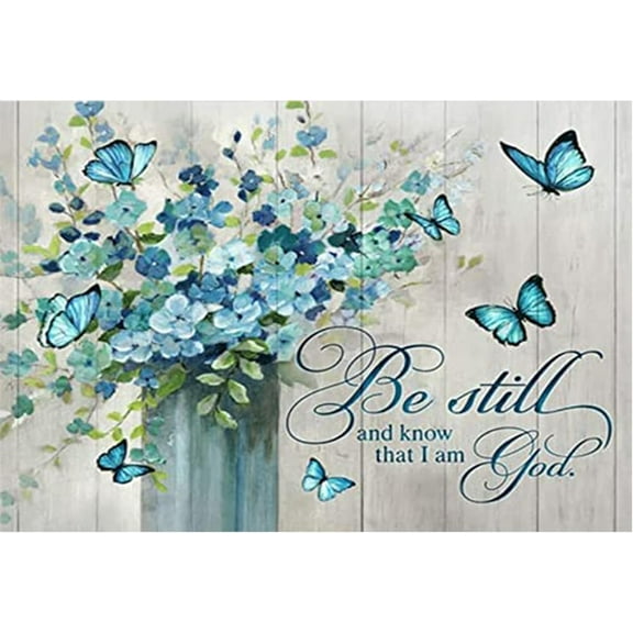 DIY 5D Diamond Painting Kit (for Adults) Diamond Painting "Butterfly Flower Goddess" - Full Diamond Crystal Rhinestone Embroidery Craft Kit, Can Be Used as Gift, Wall Decoration