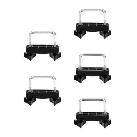 Masteelf 5pcs Roof Rack Mounting Bracket Cargo Carrier Rack Bolt Accessory Car Roof Cargo Carrier Clip