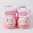 thumbnail image 2 of Siilsaa Baby Sneakers Baby Shoes Autumn And Winter Soft Sole Toddler Shoes Boys And Girls Cotton Shoes Toddler Shoes Pink,18-24 Months, 2 of 5