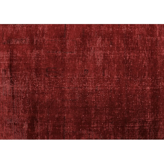 Ahgly Company Indoor Rectangle Oriental Red Modern Area Rugs, 7' x 9'