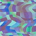 thumbnail image 1 of Ahgly Company Indoor Square Patterned Purple Sage Bush Purple Area Rugs, 6' Square, 1 of 6