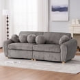 thumbnail image 3 of Modern Sofa for Living Room, 84" Corduroy Sofa Couch, 3 of 8