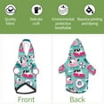 thumbnail image 6 of Honeii Dogs With Swimming Print Small Dog Hoodies Pet Hooded Sweatshirts Fall Winter Puppy Cat Sweaters Warm Clothes for Small Dogs Outfits Costume-X-Small, 6 of 7