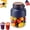 Blue, variant on 28/45 Oz Wireless Juicer Cup, Portable Wireless Juicer Cup with 38-Blades, 3-Speed Fresh Juice Portable Blender for Fruits, Vegetables (Blue,28oz)