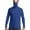 Blue, variant on Women's UPF 50+ Sun Protection Long Sleeve Top with Built in Face Gaiter Turtleneck Slim Lightweight Thumb Holes Outdoor Athletic Shirt XL