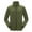 Army Green jacket for women, variant on Usmixi 2023 Winter Womens Fleece Jacket Outdoor Jacket for Women Casual Solid Open Front Zip up Stand Neck Plus Size Coat Winter Warm Thickened Double-side Plush Outerwear with Pocket Up to 65% off