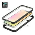 thumbnail image 4 of Kaleidio Case For iPhone 13 (6.1") [Fusion-X] Hybrid TPU Bumper [Shockproof] Transparent Skin Cover [Clear/Black], 4 of 6