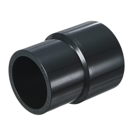 Uxcell 1-Pack UReducer Pipe Fitting, 1-1/2"*1-1/4" Reducing Coupling Connector Straight Pipe, Grey