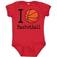 thumbnail image 3 of Inktastic I Heart Basketball Boys or Girls Baby Bodysuit, 3 of 5