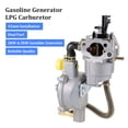 thumbnail image 2 of Carburador de 42 mm Generador de gasolina de combustible dual Carburador LPG Compatible con, 2 of 6