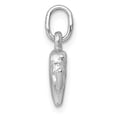 thumbnail image 2 of 14k White Gold Elephant Charm Pendant, 2 of 4