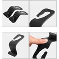 thumbnail image 2 of Car Hooks, 4/8 Pack Car Seat Headrest Hooks, Universal Car Storage Headrest Hanger Holder Hooks. (4), 2 of 5