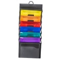thumbnail image 4 of WEAVILUX Multi-Color Plastic Wall File Folder Organizer for Document, Receipt, and Paper Storage, and Space-Saving, 4 of 7