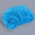 thumbnail image 3 of 100 redes desechables para el cabello para trabajadores de servicios de alimentos con redes elásticas no tejidas y redes para el cabello desechables de salón para un uso conveniente, 3 of 6