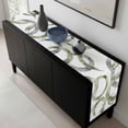 thumbnail image 5 of Sage Green Grey Table Runner 48 Inches Long, Geometric Circle Modern Abstract Simple Art Kitchen Coffee Dining Table Decoration for Home Party Birthday Wedding Home Decor 13x48 Inches, 5 of 8