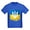 Royal, variant on CafePress - Bendera Ukraina T Shirt - Dark T-Shirt Kids XS-XL
