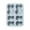 032_Sky Blue, variant on Oleegame 2PC Cookie Mold Desert Cactus Silicone Baking Molds Ice Lattice Cubes Cake Chocolate Molds Blue