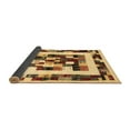 thumbnail image 2 of Ahgly Company Indoor Rectangle Abstract Brown Contemporary Area Rugs, 6' x 9', 2 of 4