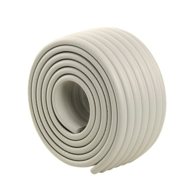 Protectores de esquinas a prueba de bebés | Protector de bordes de espuma de 2 metros para muebles | Protectores de seguridad infantil para mesas y mostradores | Fácil instalación con cinta adhesiva