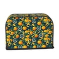 thumbnail image 2 of Balery Fresh Orange Pattern Oven Cover Kitchen Bread Machine Protector, 2 Slice Toaster Cover for Home, Anti Dust Fingerprint Coaster Cover, 2 of 7