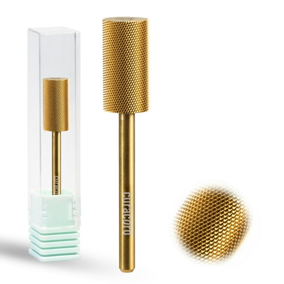 Brocas para uñas CURACORO Safe Smooth Stop, de carburo extrafinas