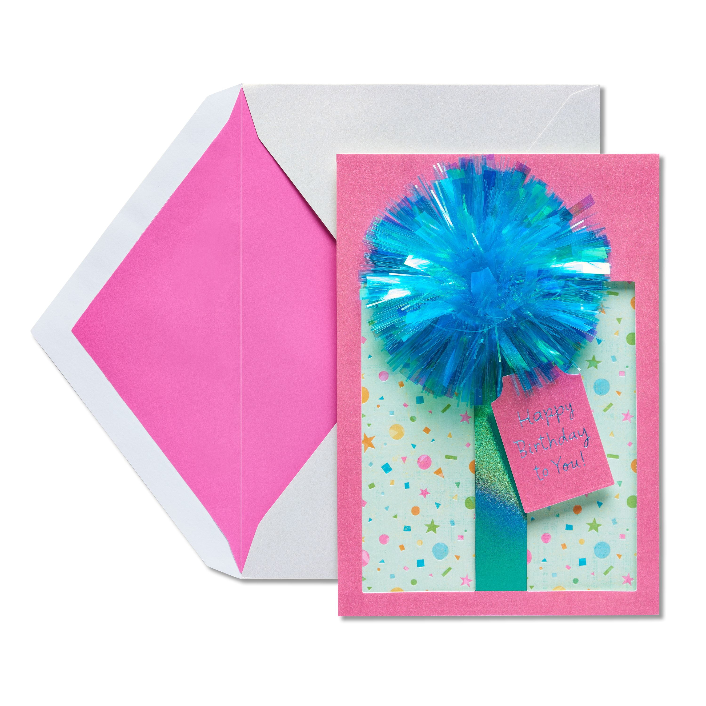 American Greetings Gift Birthday Card with Foil
