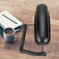 thumbnail image 4 of Mini Wall Phone, Retro Wall Mount Telephone Desktop Corded Landline Phone Fixed Telephone With Flash /call Mute/ Last Number  Function For Home,Hotel,School And Office, 4 of 8