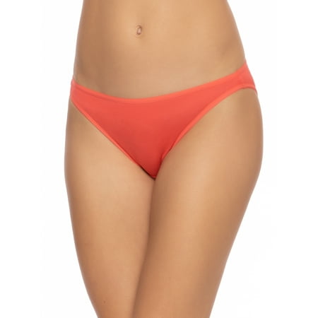 

Felina | So Smooth Modal Low Rise Bikini | Super Soft (Deep Sea Coral X-Large)